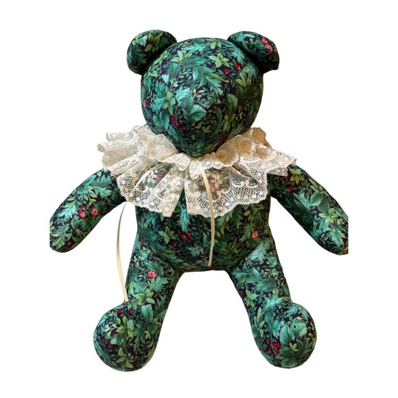 Homemade Other - Homemade Stuffed Plush Teddy Bear Christmas Theme Pattern